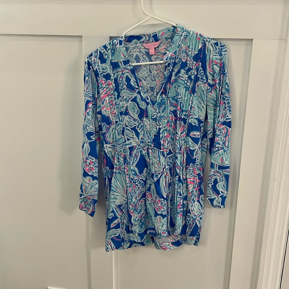 Lilly Pulitzer Top Beach Vibes